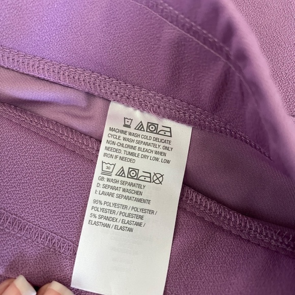 NWOT Isaac Mizrahi LIVE Purple Pants 5X - Picture 5 of 8